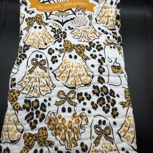 Viral Leopard Print Ghost Patterned Towel 3 pack